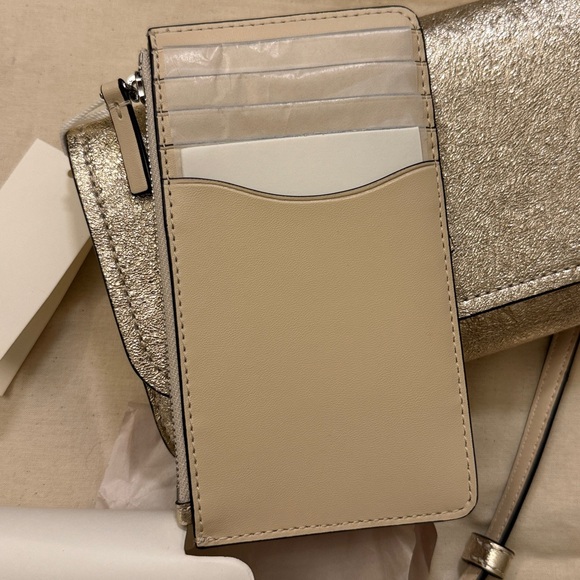 Tory Burch Metallic Gold Crossbody - Picture 6 of 7